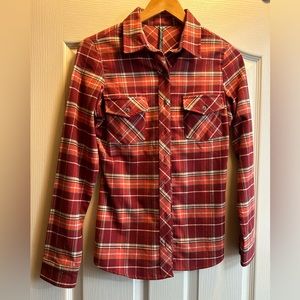 XS Kuhl Flannel Shirt.  Like new.